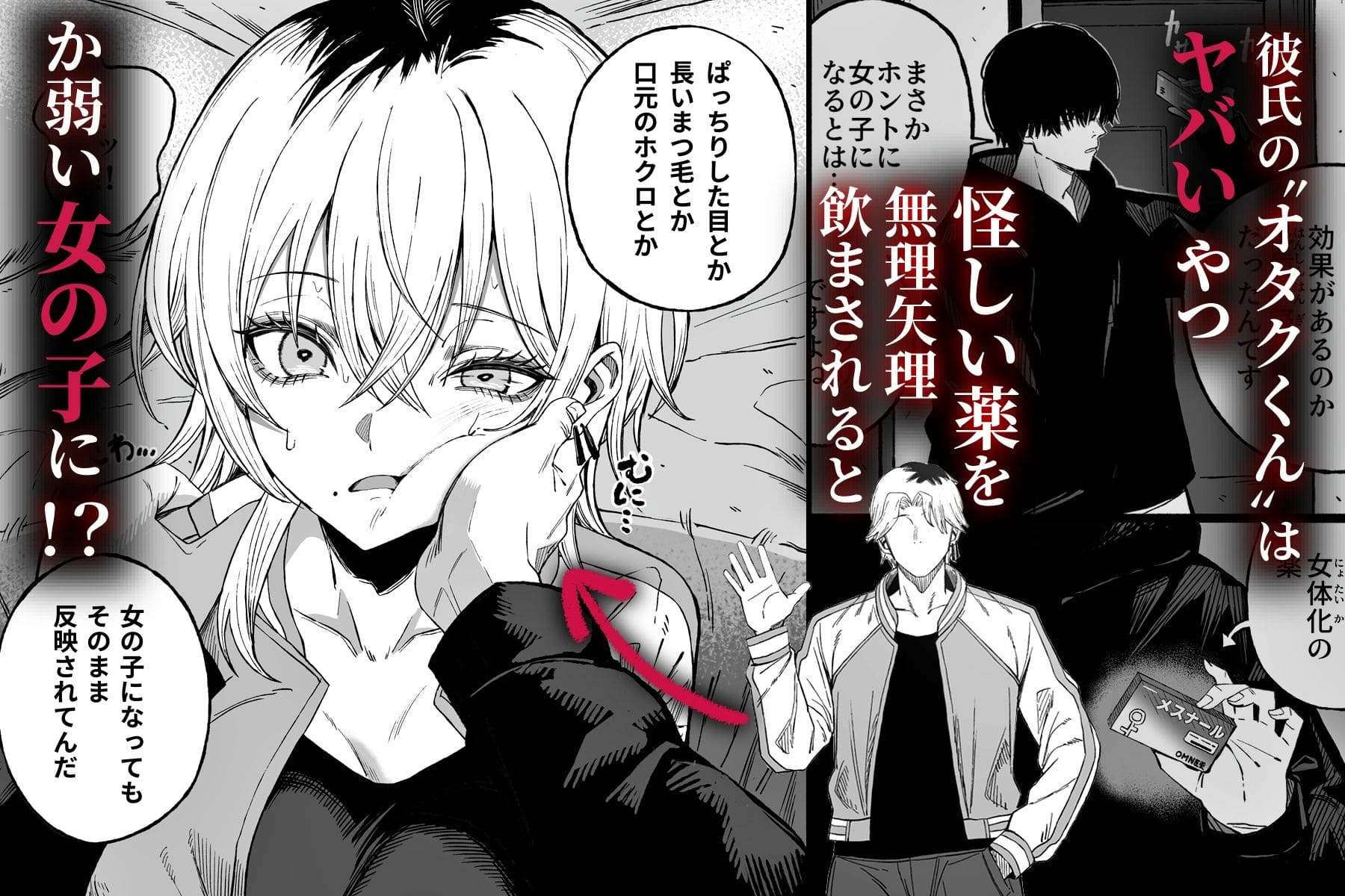 寝取り男をメスにする 屈服 心理描写